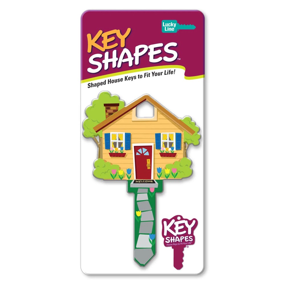 Lucky Line B105K House Kwikset Kw1 Keyway House Key Shapes