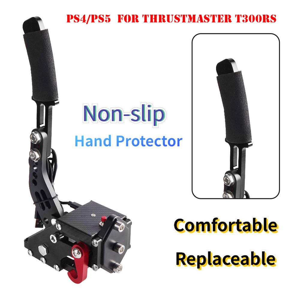14Bit PS4/PS5 USB3.0 Handbrake Kits for Racing Games Steering Wheel Stand T300RS