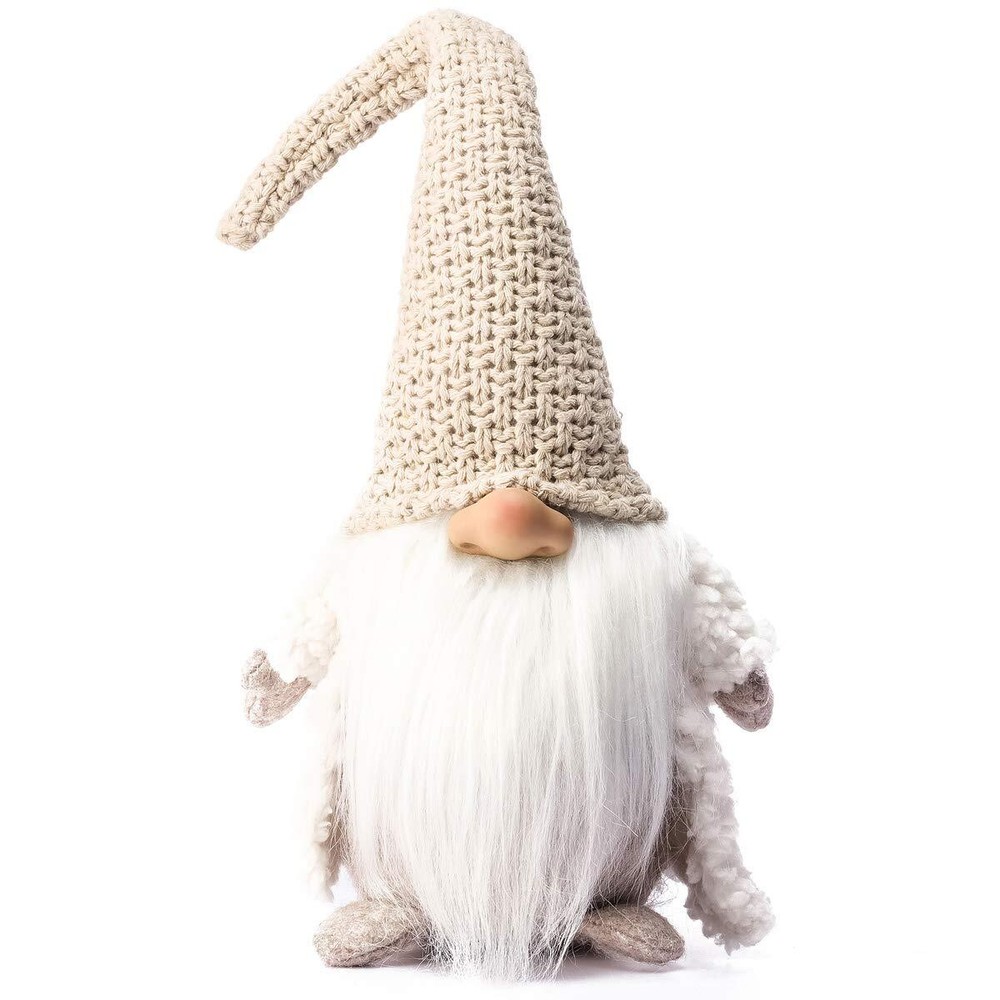 Holiday Gnome Handmade Swedish Tomte, Christmas Elf Decoration Ornaments Than...