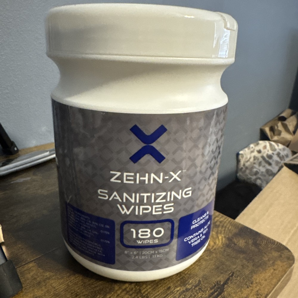 ZEHN-X 180 Sanitizing Hand Wipes with Tea Tree Oil & Aloe Vera