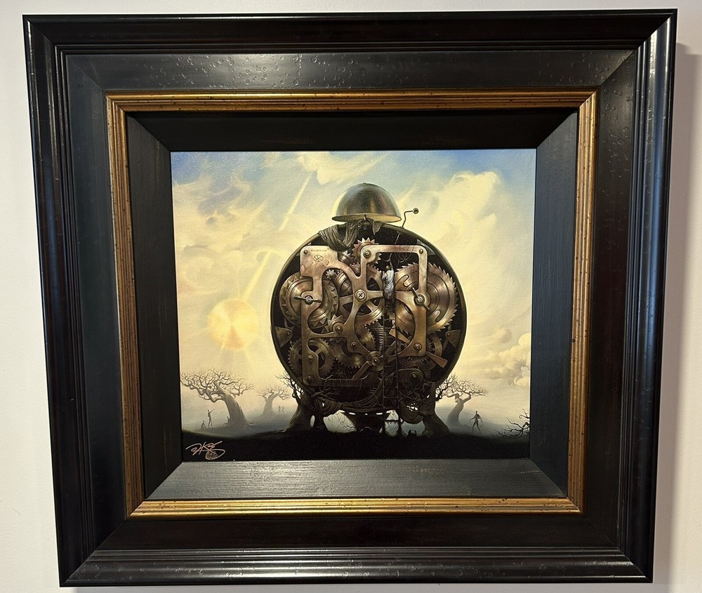 VLADIMIR KUSH MILLENNIUM WATCHMAN Limited Edition Giclee on Canvas - COA /2000