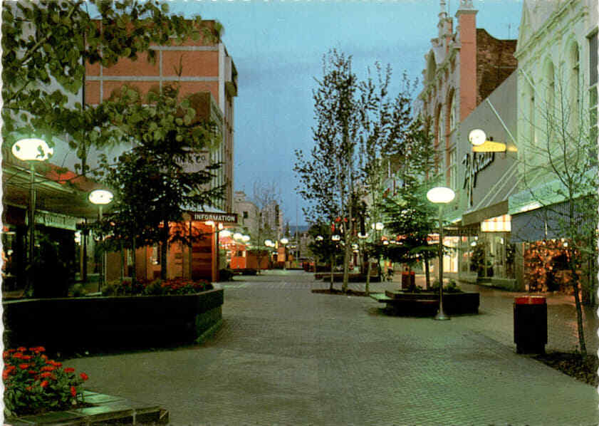 Launceston, Tasmania, Mall, Nu-COLOR-VUE, Australia, NCV1755 Postcard
