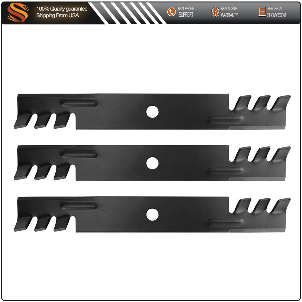 3PK Deck Blades For John Deere M113518 GY20569 M115496 54 in. Decksa