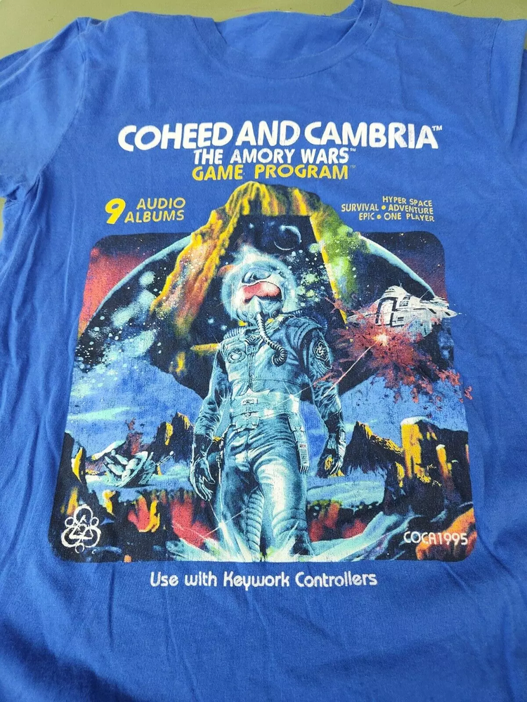 Coheed And Cambria Band Tour Shirt Unisex Cotton Tee All Size S -5XL TMB3331