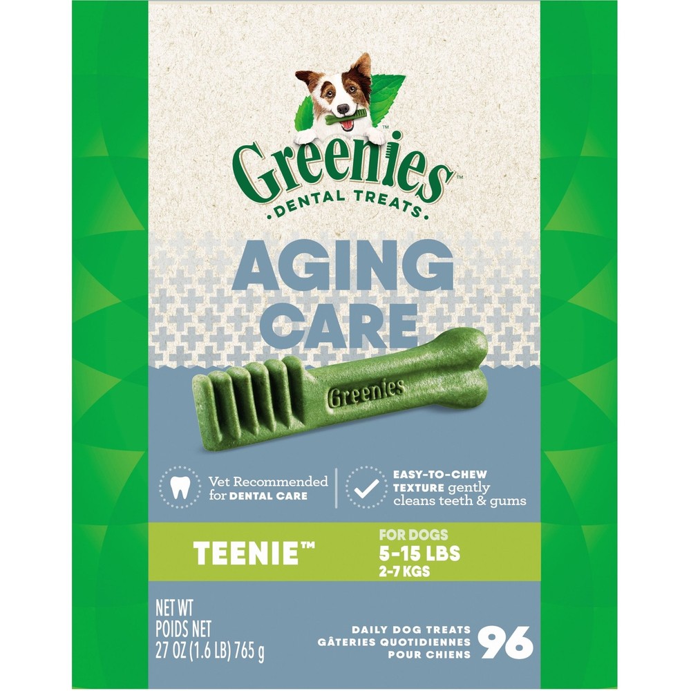 Aging Care Teenie Dental Dog Treats, 96 count-image