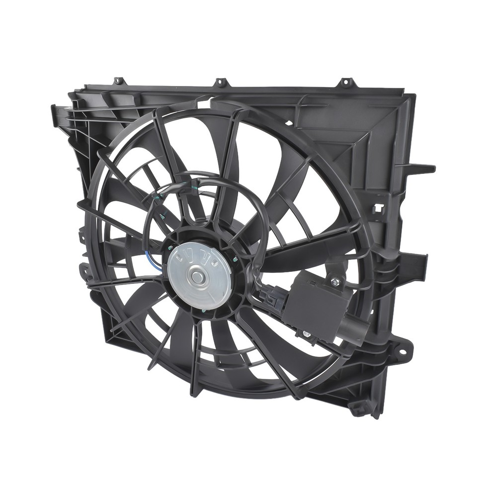 For Chevy Camaro 3.6L 2021-2024 Radiator Cooling Fan Assembly with 2-pin Motor