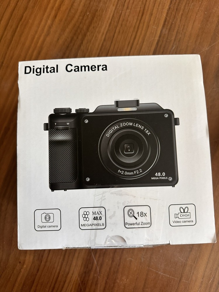 CAMDAY - EE03 V01, 4K Digital Camera for Photography