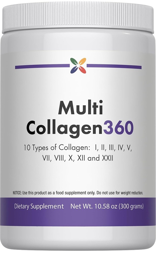 Anti-Aging Collagen Peptide Protein Powder 10.58oz for Youthful Skin-image