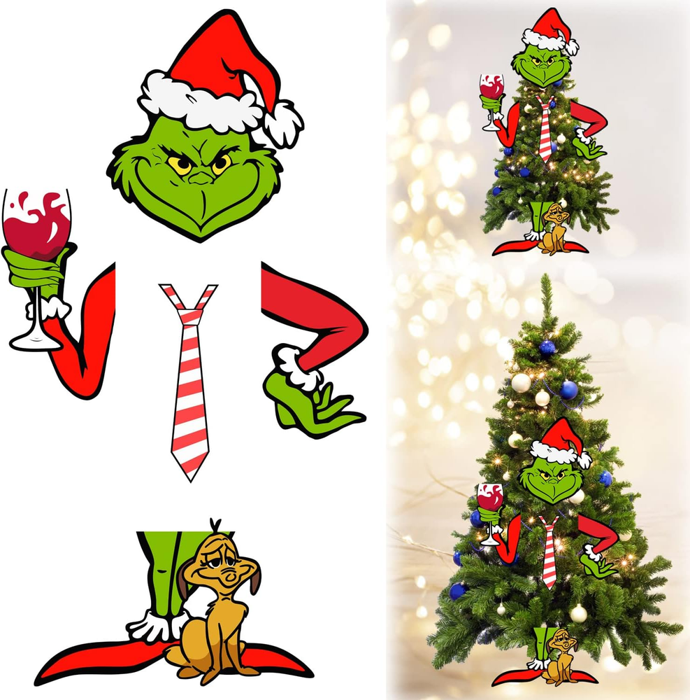 Christmas Tree Topper, Christmas Decorations for Xmas Tree, Christmas Tree Decor