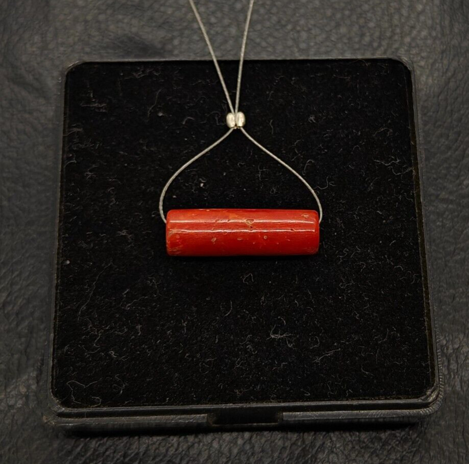 Dep Stock !!! 100%Natural Italian Red Coral Barrel Shape Loose Beads For Making