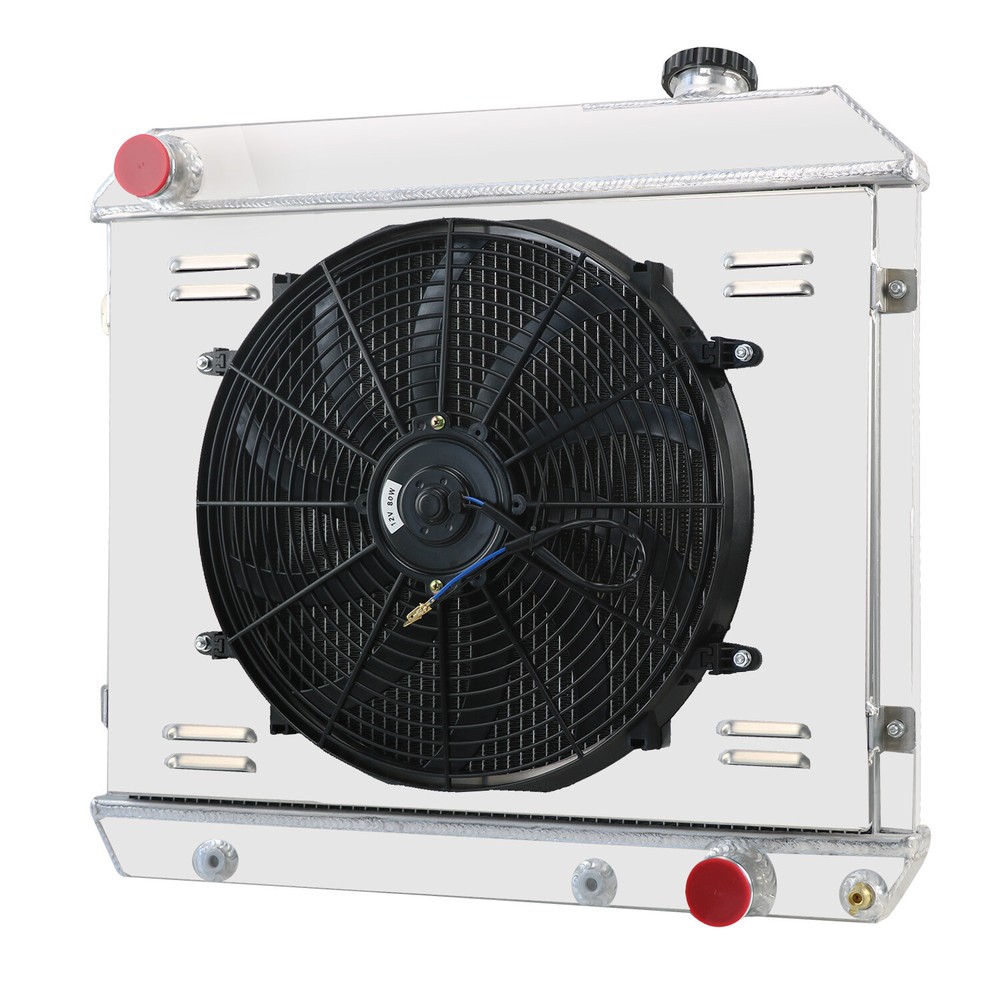 3-Row Radiator+Shroud Fan Fit 1963-1966 CHEVY C10,C20 C30 K10 K20 K30 PICKUP