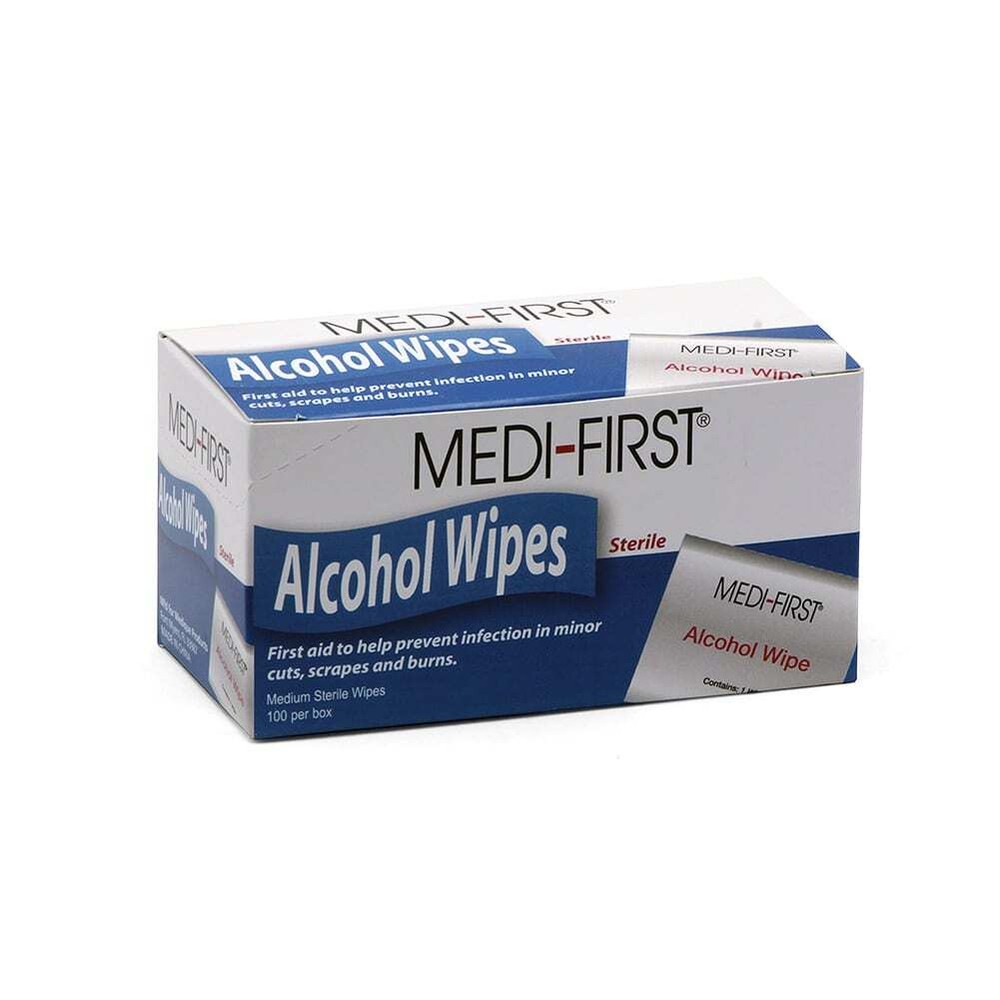 Darling Foodservice Bulk Pack Alcohol Wipes - 100 / BX