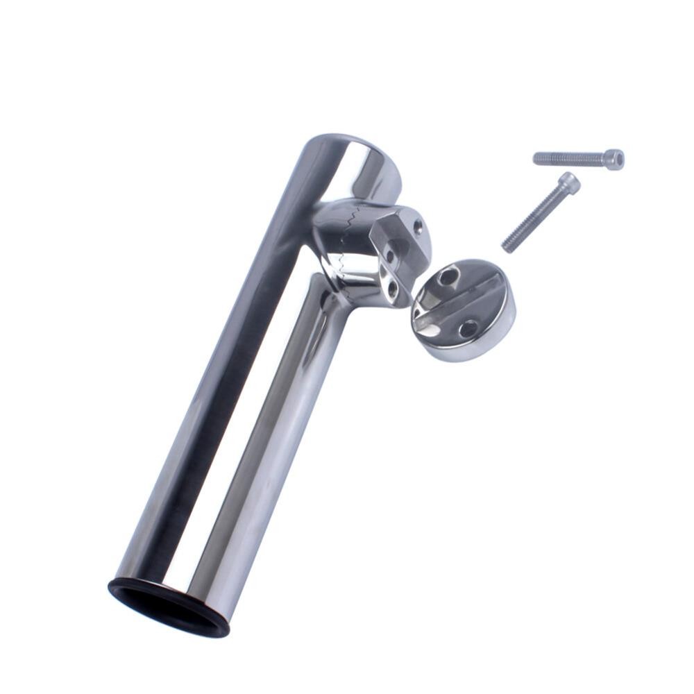 2X 316 Stainless Steel Fishing Rod Holder Clamp for 7/8 to 1 Inch Rails