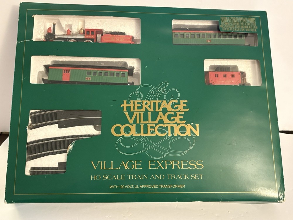 PARTS/REPAIR Dept 56 Heritage Village Village Express HO Train Set By Bachman