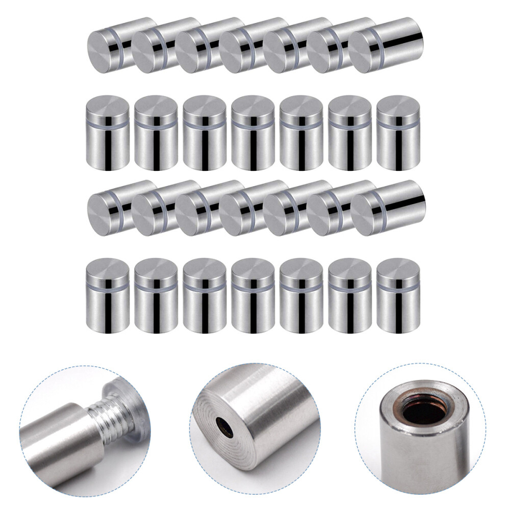 40 Pcs Wall Standoff Mounts Standoff Nail Sign Holder Screws