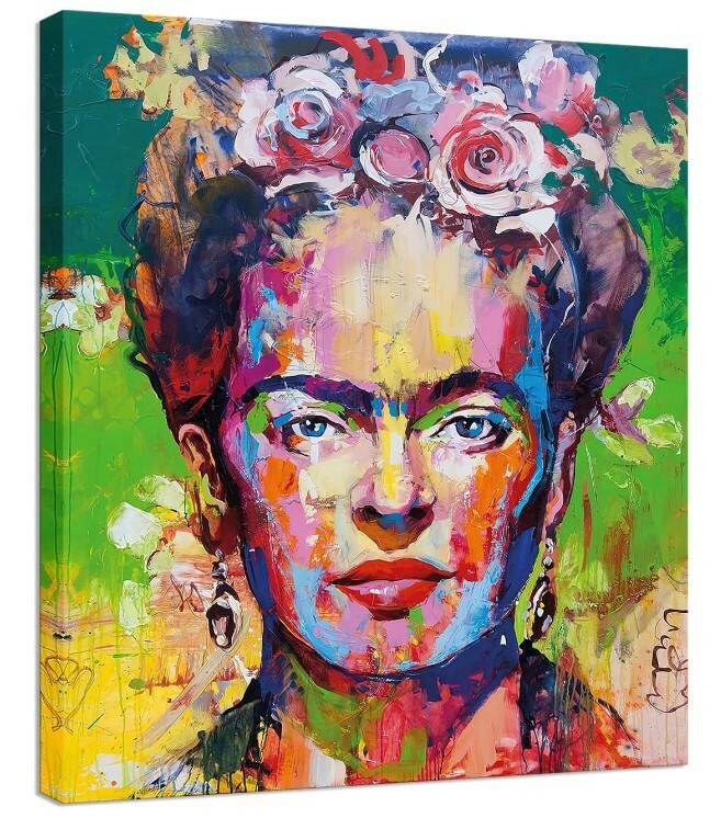 Frida Kahlo Wall Art Abstract Painting Surrealist Poster Print Artwork 16x20 in
