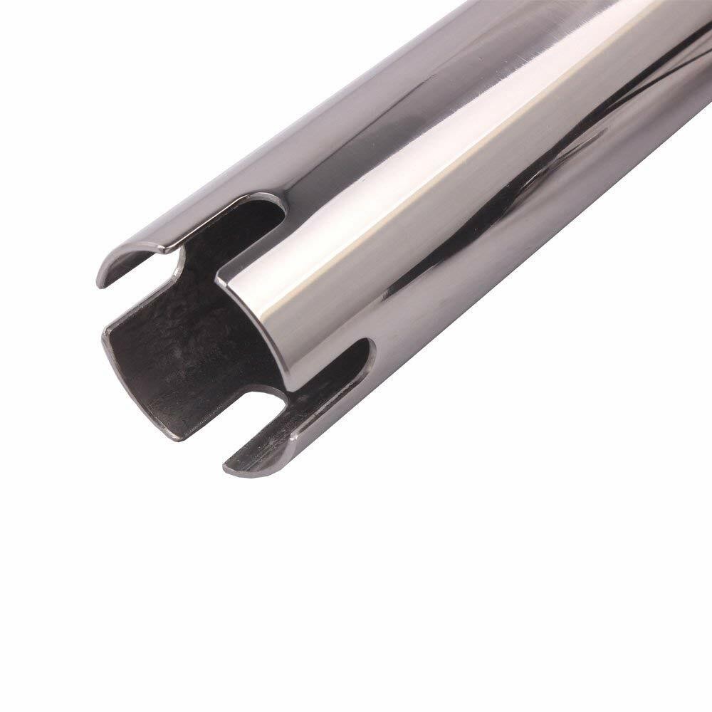 2X Stainless Steel Marine Boat Fishing Rod Holder Outrigger Plug-in 10