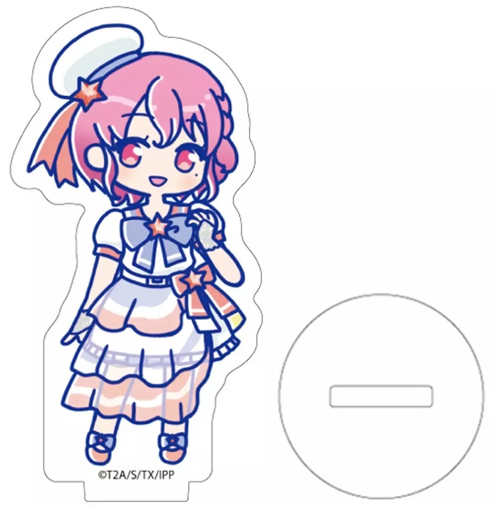 Acrylic Stand Panel Leona West Pripara Petit 01.Candy Art Illustration