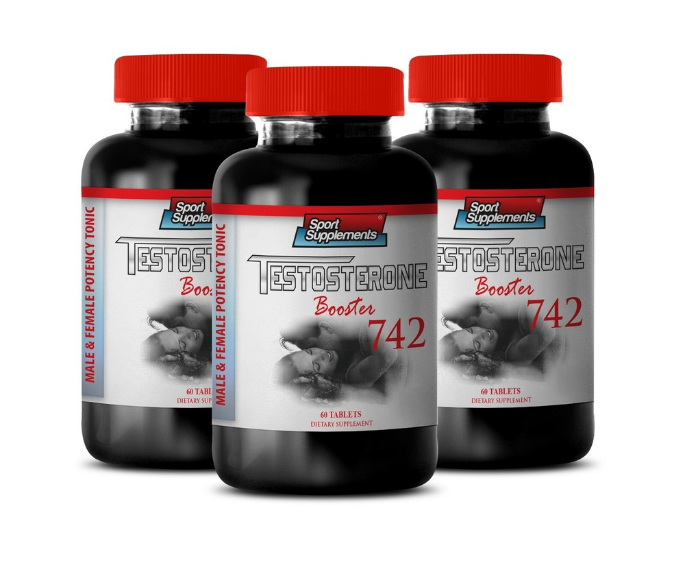 Aging Male Sex Boost Pills - Testosterone Booster 742mg - Wild Yam Extract 3B-image
