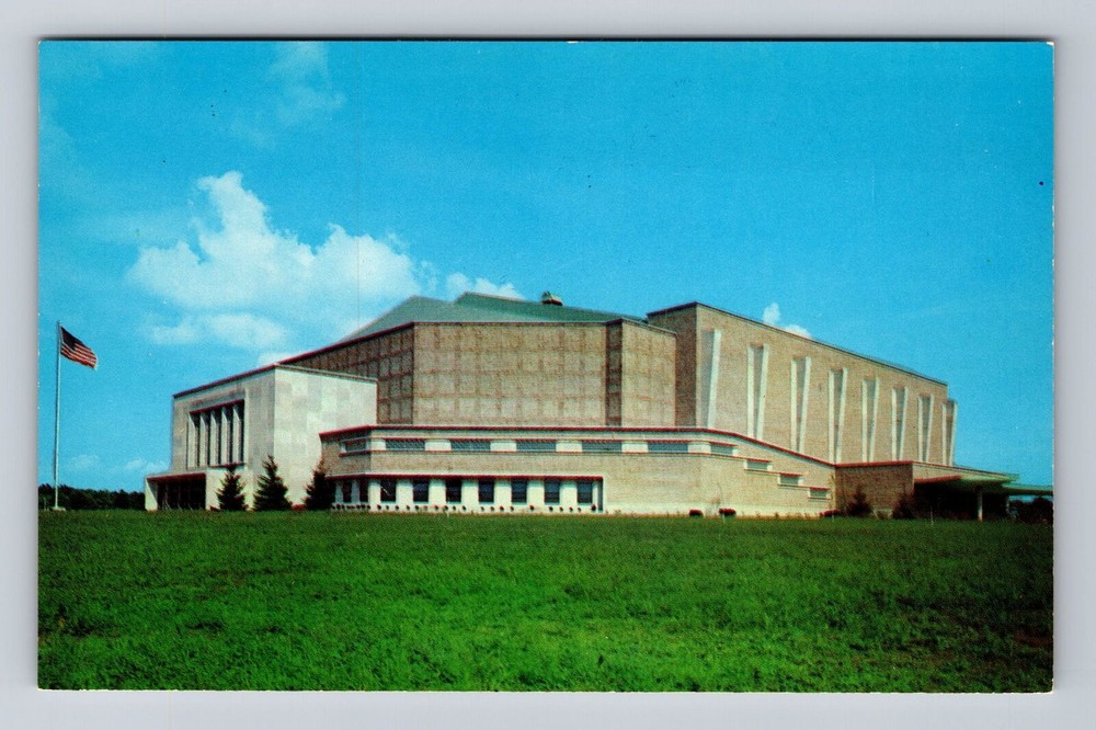 Ft Wayne IN-Indiana, Allen County War Memorial Coliseum, Vintage Postcard