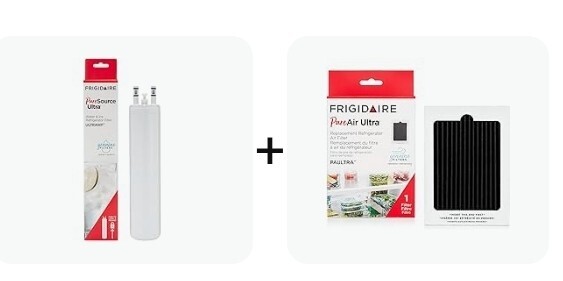 1 ULTRAWF Frigidaire Ultra Water Filter + 1 PAULTRA Air Filter (New In Box)