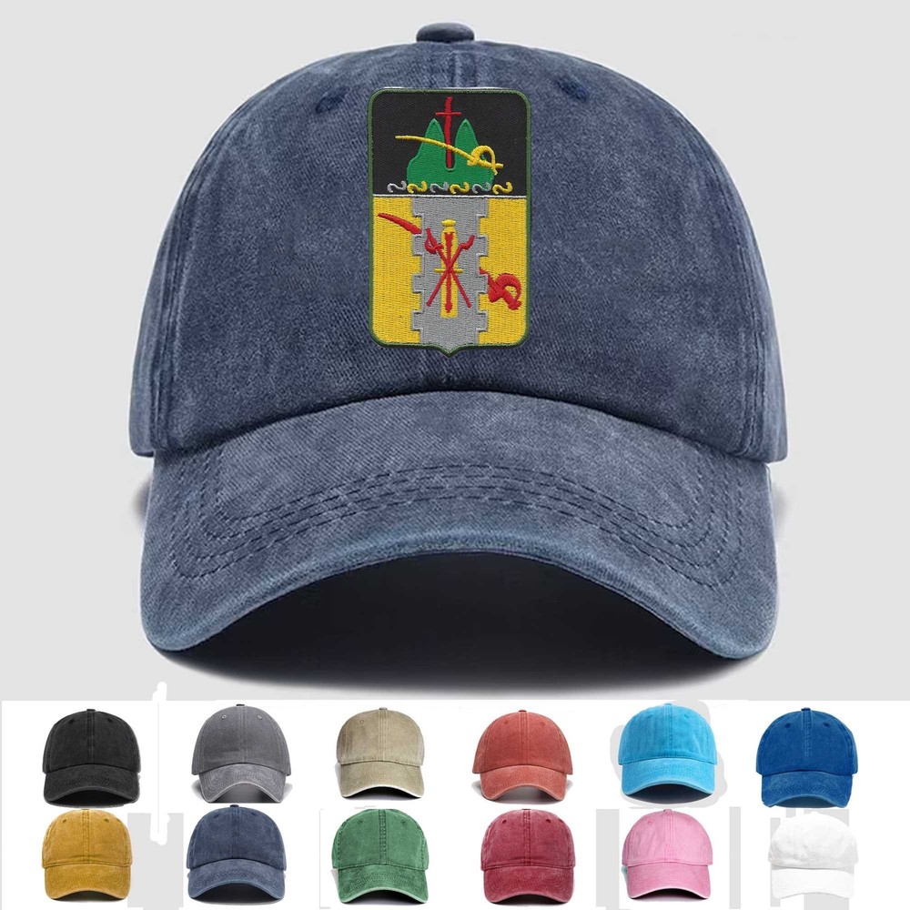 Custom Embroidered Hat 4th Cavalry Regiment, Veteran Cap, Trucker Hat, Gift Idea