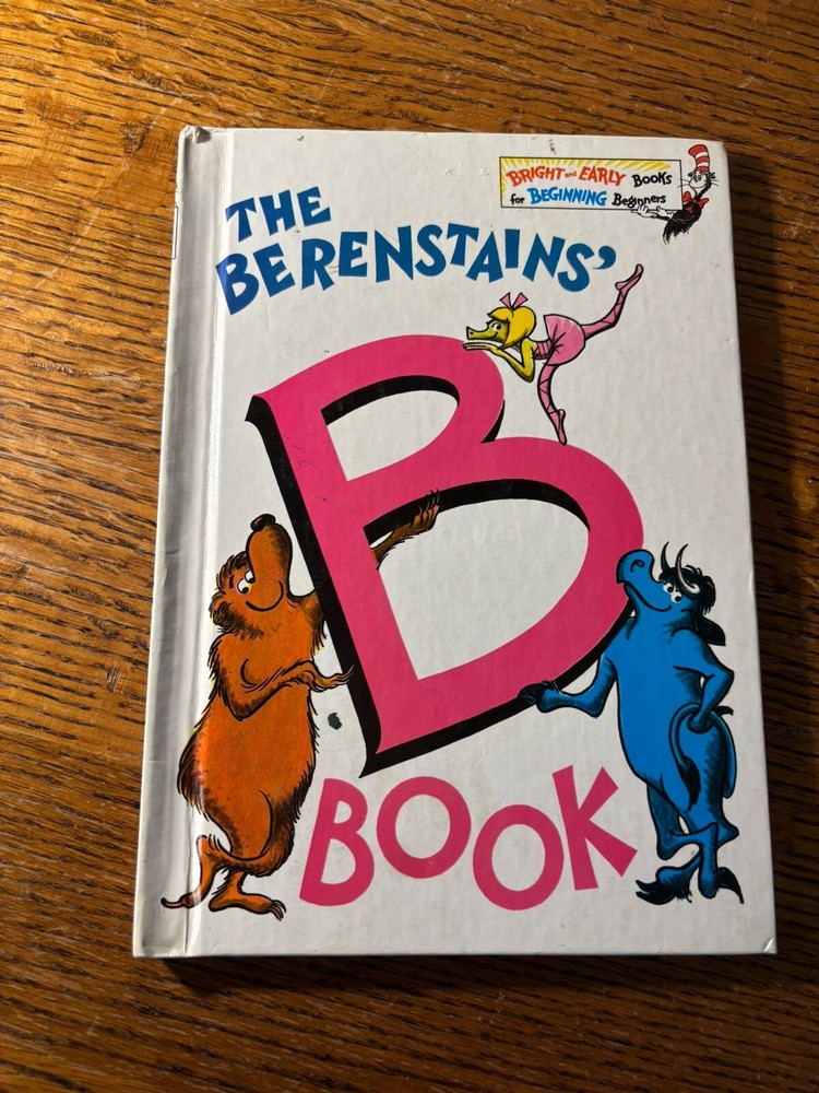 Copyright 1971 Dr. Seuss The Berenstains' B Book Bright and Early Books
