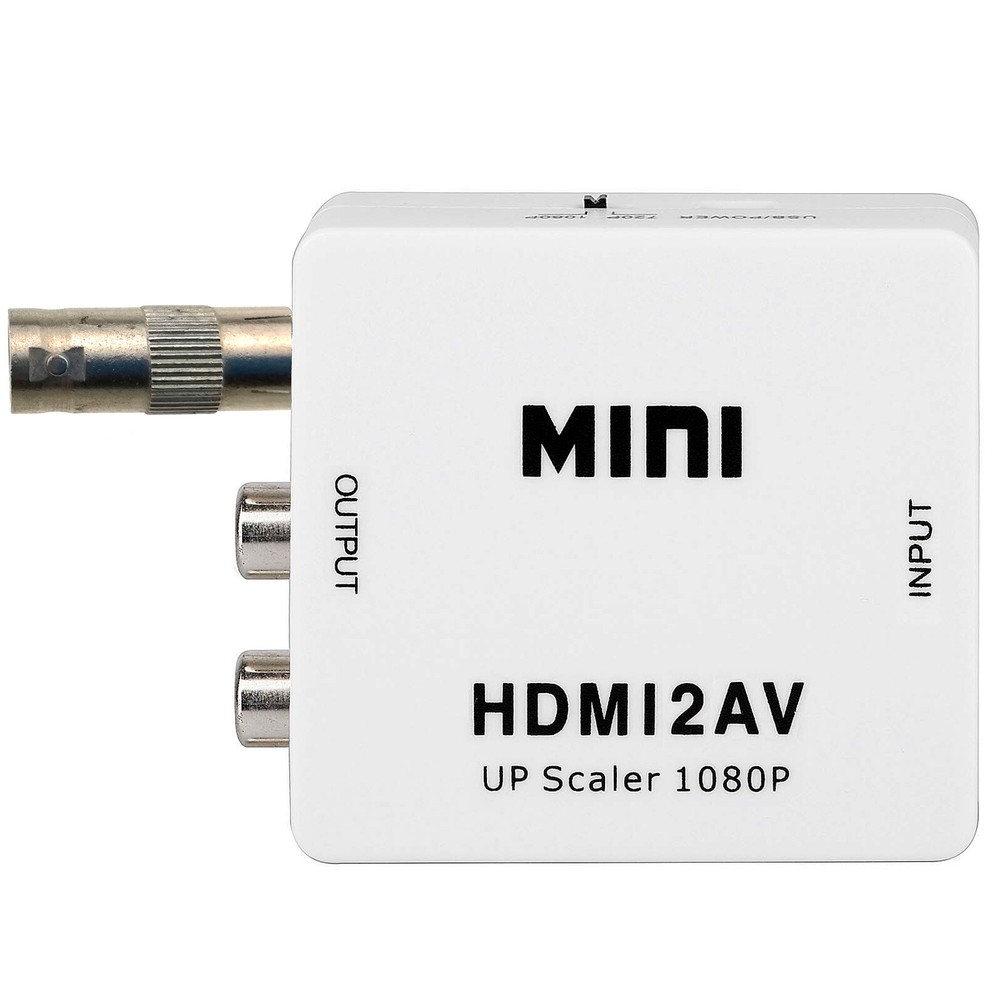 HDMI to RCA BNC Converter 1080P with Audio for PC Camera LCD TV Monitor  