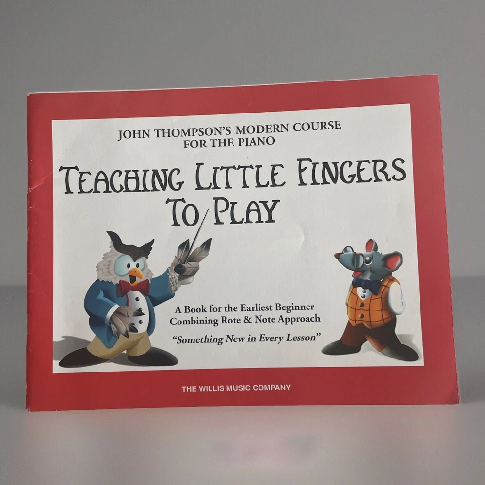 John Thomson’s Teaching Little Fingers to Play Piano Book & Note-Speller