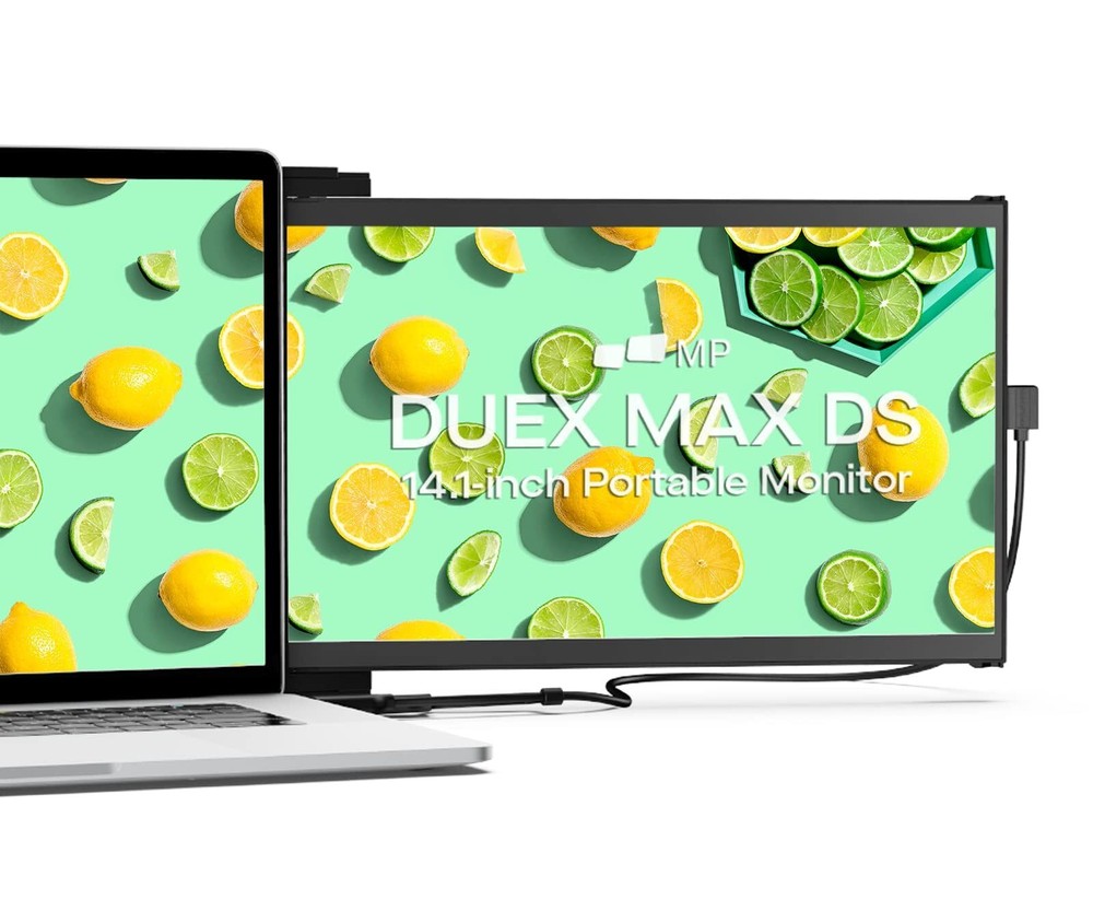 Mobile Pixels 2025 Duex Max DS 14.1'' FHD 1080p Laptop Screen Extender, USB T...