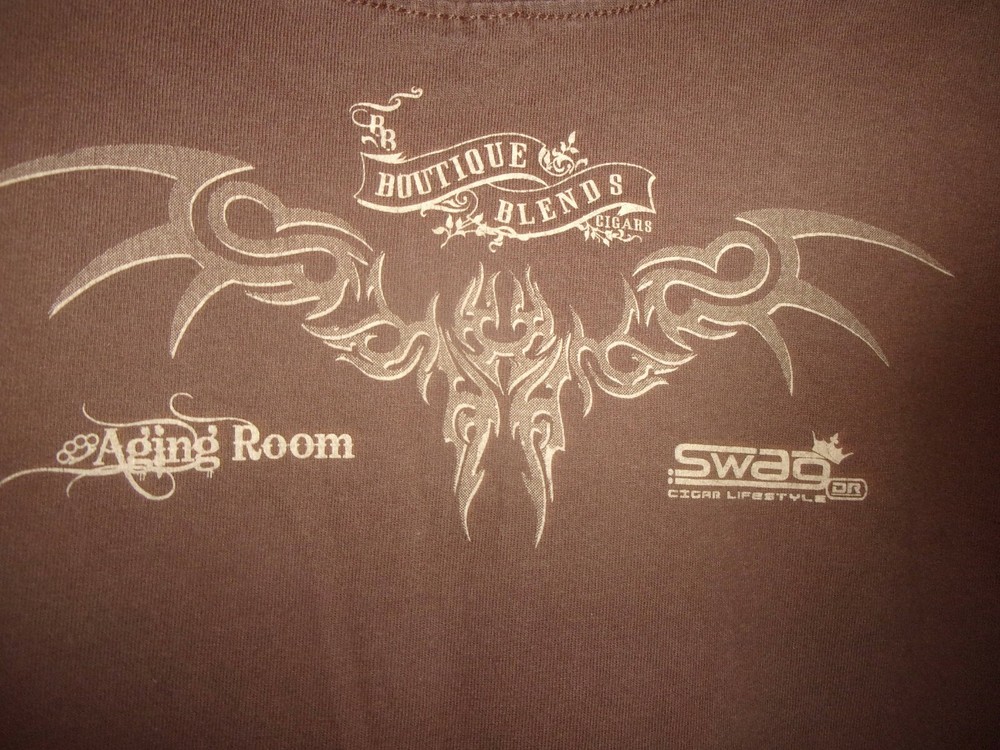 AGING ROOM CIGARS WOLFPACK CIGAR LIFESTYLE brown XL 46 48 t shirt-image
