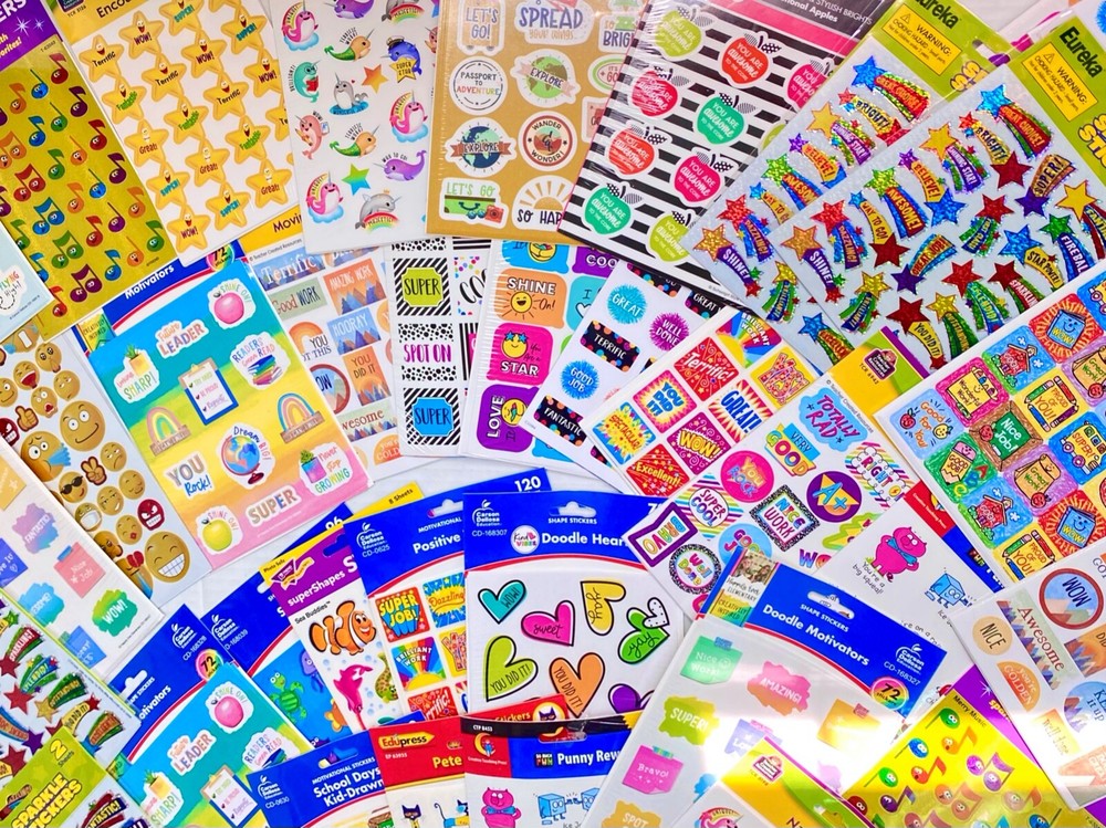 Lot! BIG Bulk Stickers Planner Craft Scrapbook Supplies Fun Themes  | 799+ Pcs.