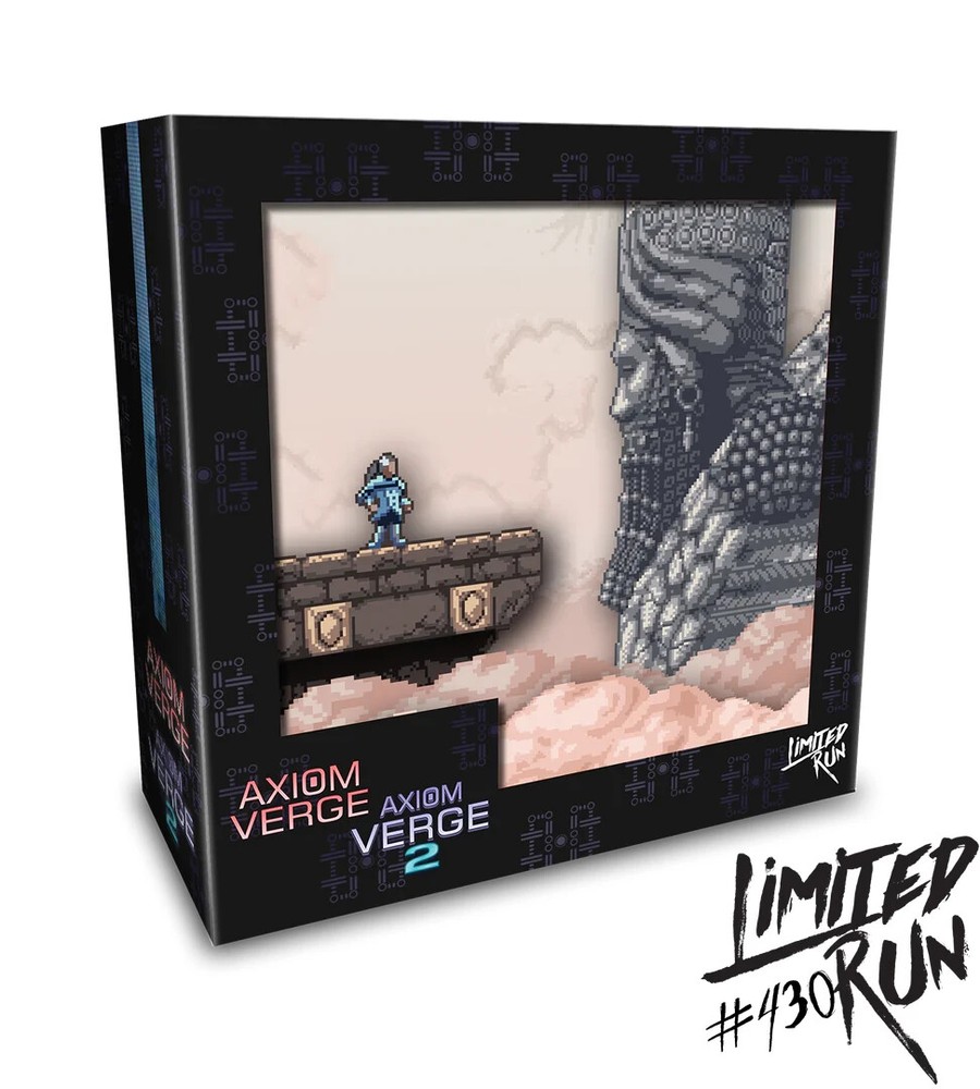 NO GAME NO STEELBOOK LIMITED RUN #430: AXIOM VERGE 1 & 2 DOUBLE PACK COLLECTORS