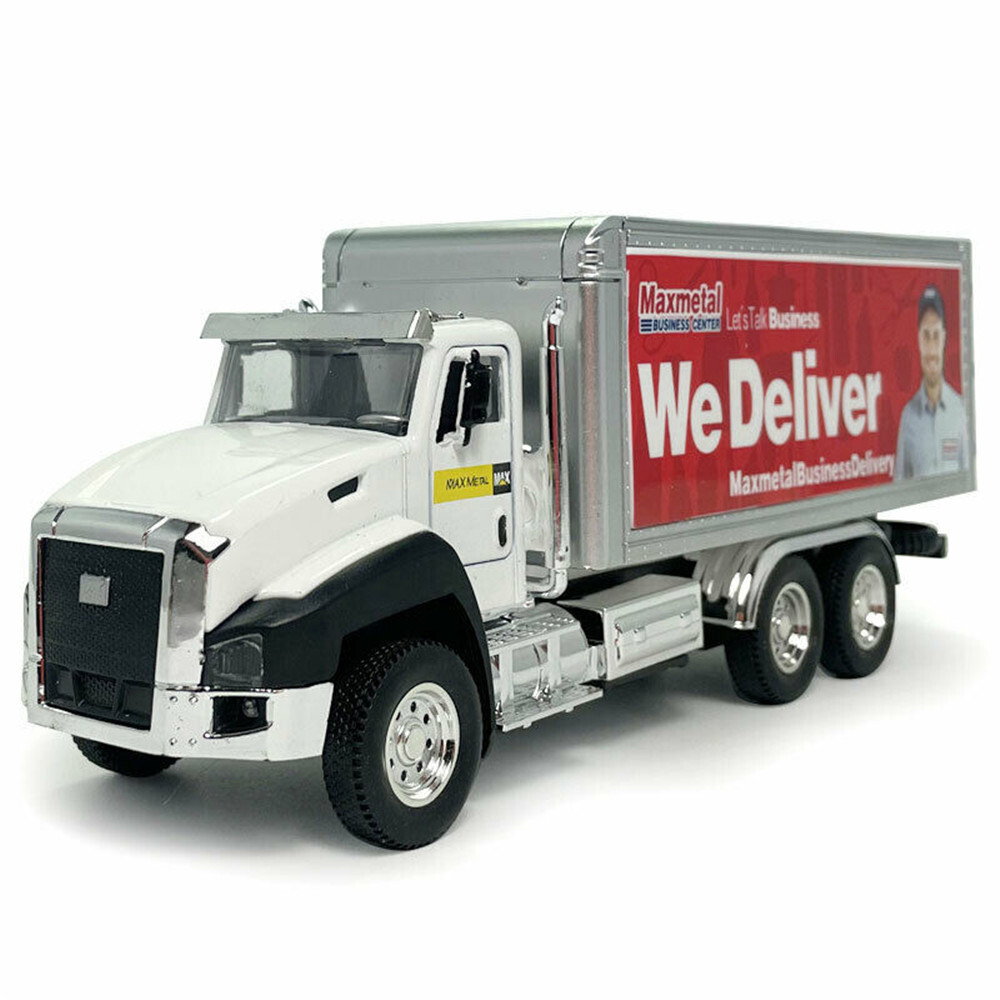 1:50 Construction Container Lorry Truck Model Toy Car Diecast Pull Back Kids/Boy