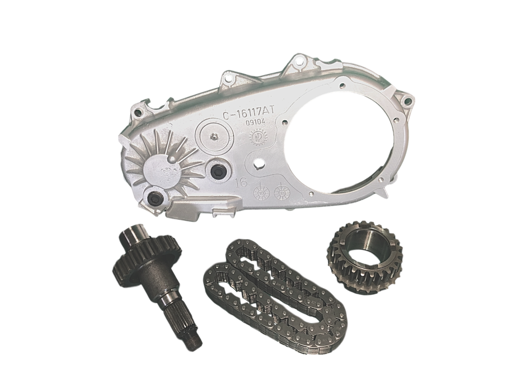 NP231 231 J Jeep Transfer Case Stock Sprockets + Chain + Cover