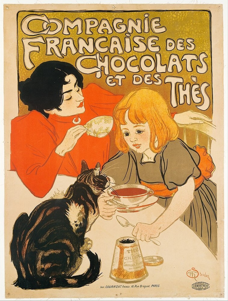 Compagnie Française des Chocolats et des Thés - 1895 - Théophile-Alexandre Stein