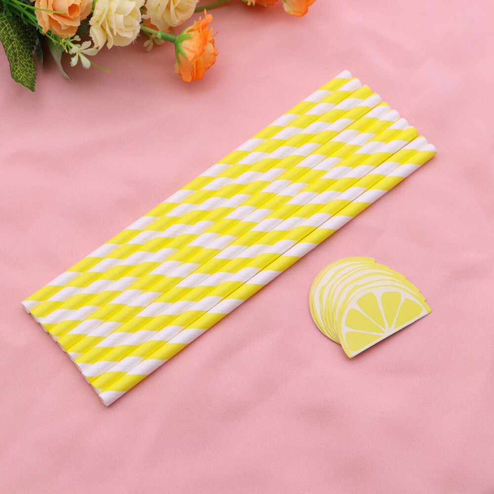 10 Pcs Luau Cups Party Decorations for Drinks Decorative Drinking Straws