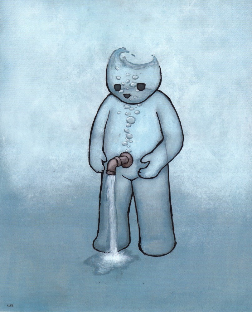 Luke Chueh imageon an art book page: Frame it