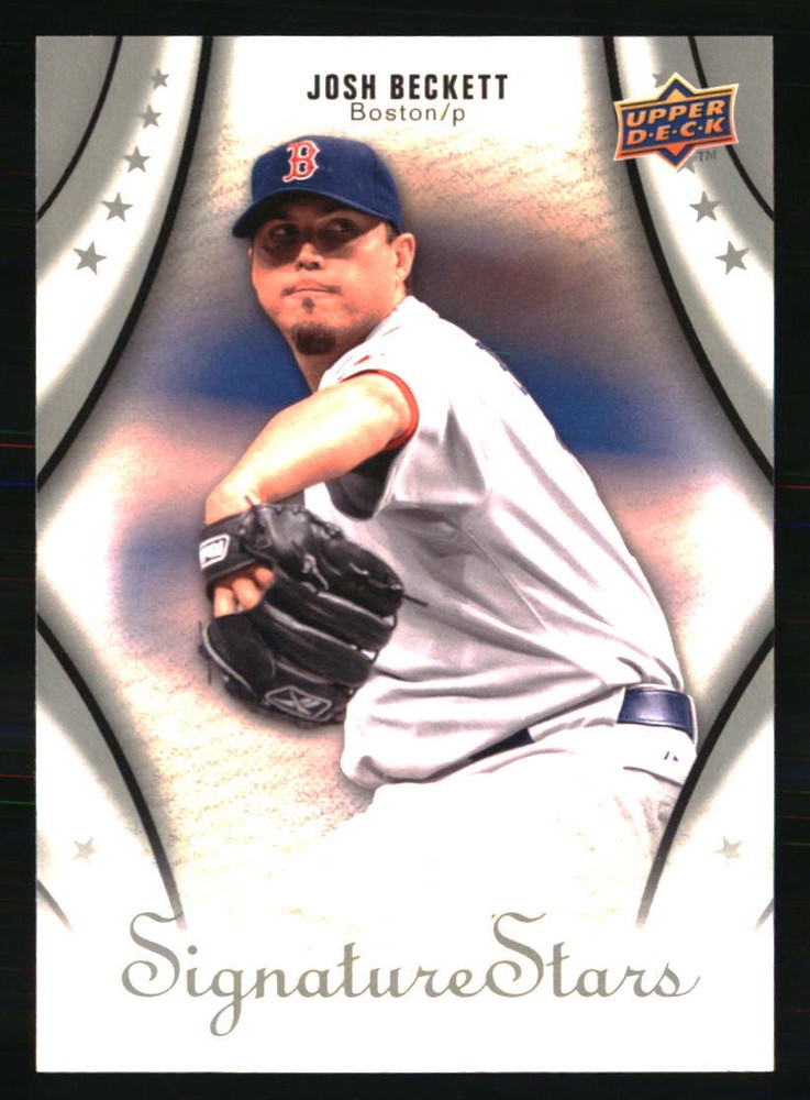 Josh Beckett 2009 Upper Deck Signature Stars #65 BASEBALL Card