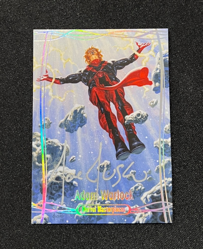 2016 Marvel Masterpieces Silver Spectrum Card #23 ADAM WARLOCK Alpha! 01/10 NM/M