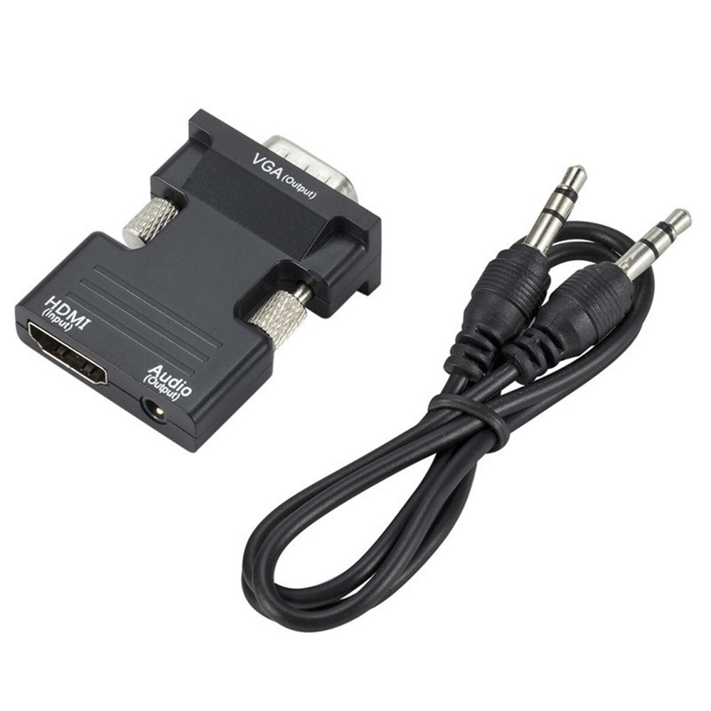 HDMI to VGA Output Adapter HDMI Female To VGA Male Converter Laptop To TV A