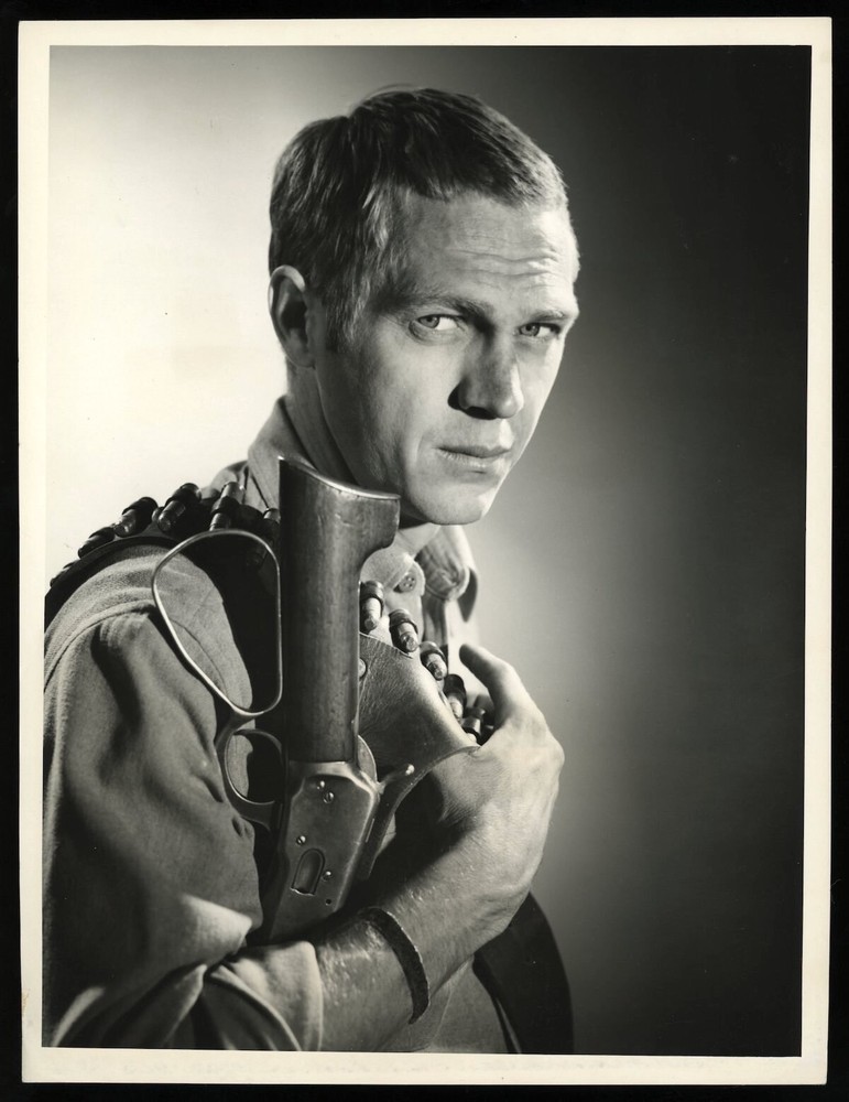 Steve McQueen 1960 Wanted Dead or Alive Type 1 Original Photo