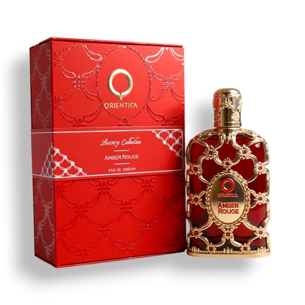 Orientica Amber Rouge Eau de Parfum Spray 80ml 2.7 fl oz Unisex New Long Lasting