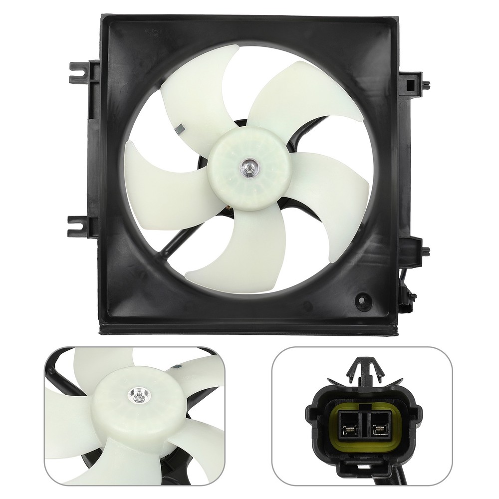 A/C Condenser Cooling Fan Assembly For Subaru Forester 2009-2013 Impreza 2008-11