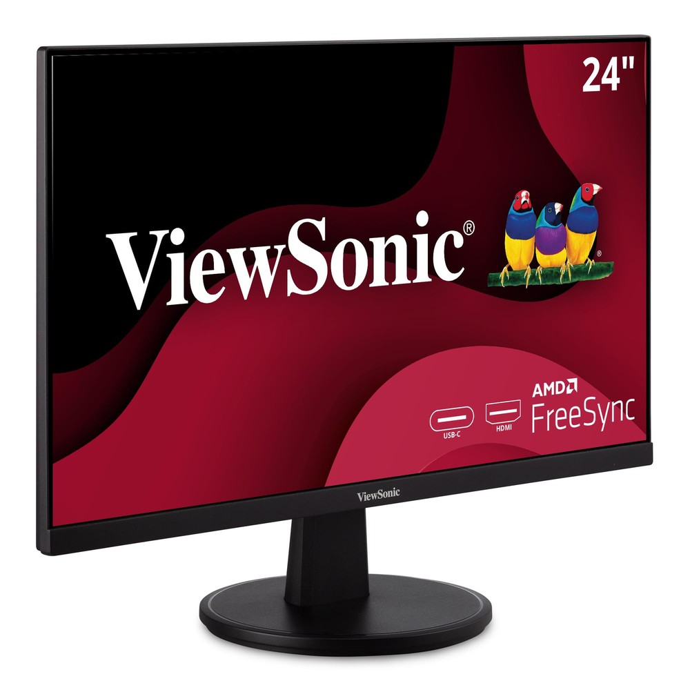 Monitor VA2447-MHU 24 pulgadas Full HD 1080p USB C con bisel ultrafino, FreeSyn...