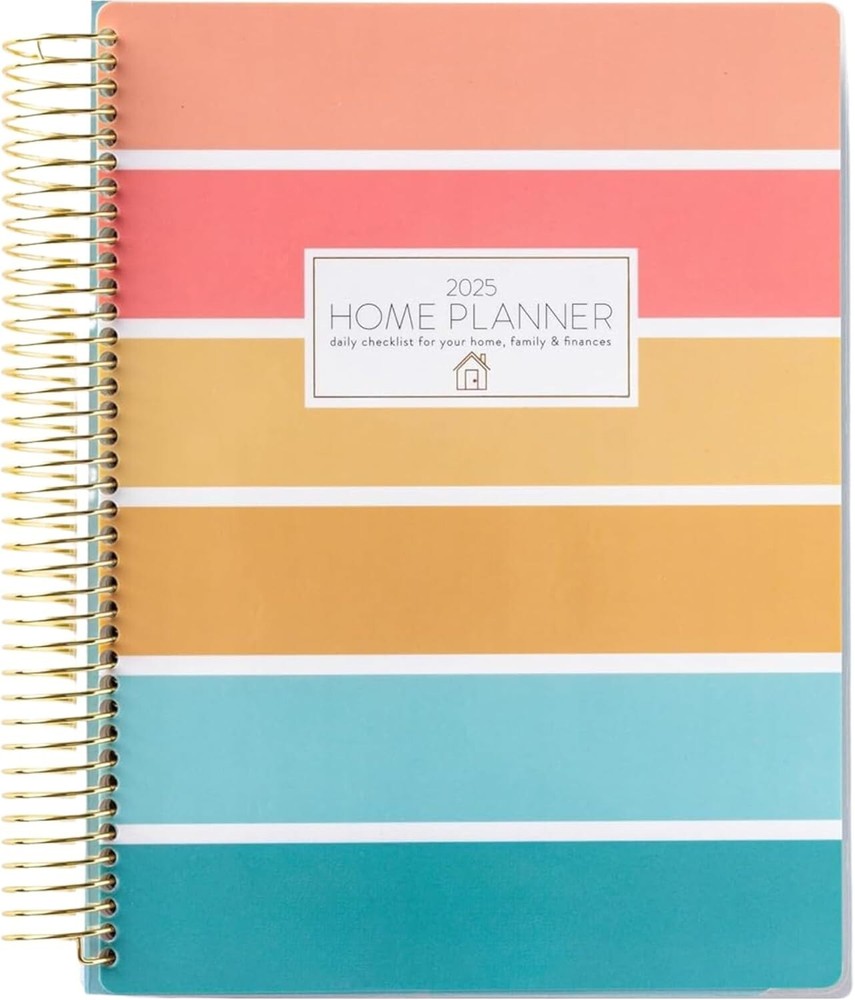 Work from Home Planner 2025 with Stickers | Monthly Organizer & Checklist-image