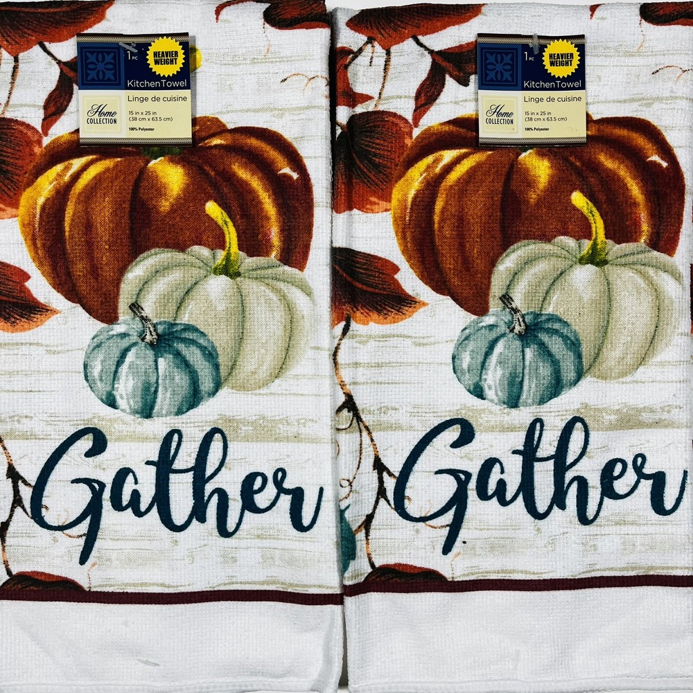 Home Collection “Gather” Kitchen Dish Towels 15