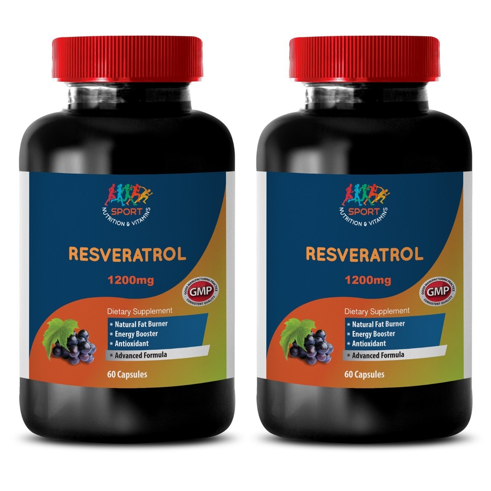 Experience Aging Confidence with Resveratrol Support for Radiance and Clarity – 2 Bottles Included-image