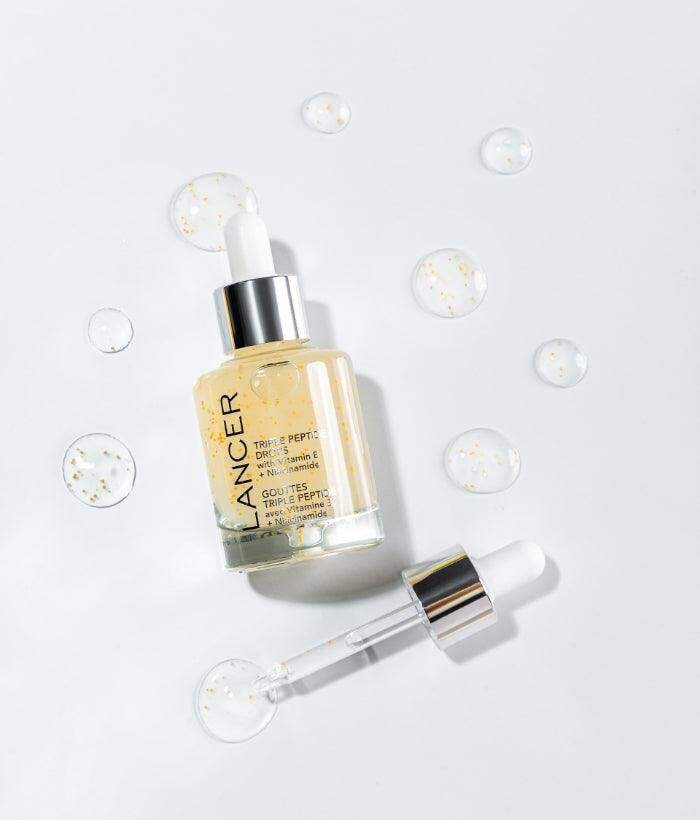 Lancer Triple Peptide Drops with Vitamin E + Niacinamide 1oz / 30ml - New Sealed