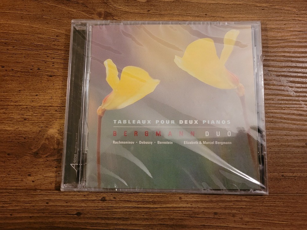 Tableaux Pour Deux Pianos Bergmann Duo CD Brand New Sealed Classical Music cd